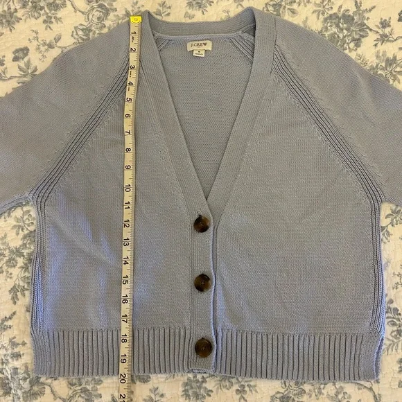 J Crew Lilac Button Up Cardigan - Picture 3 of 7